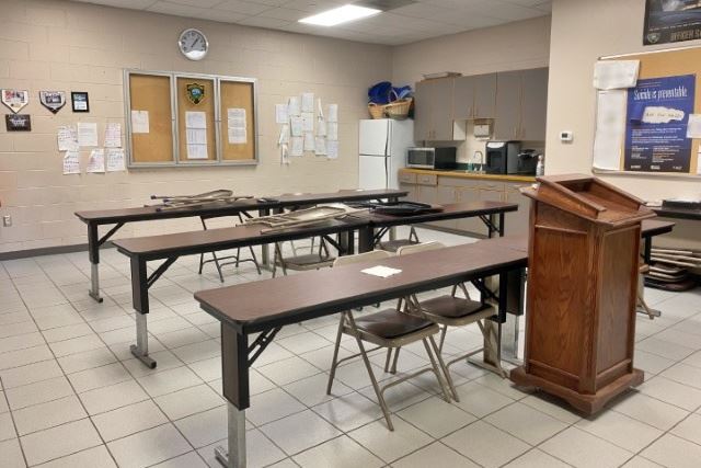 Current Police Squad Room