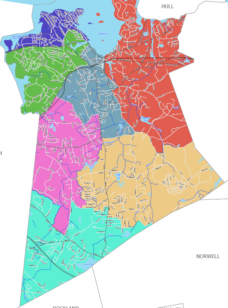 Hingham Election Precincts Overview