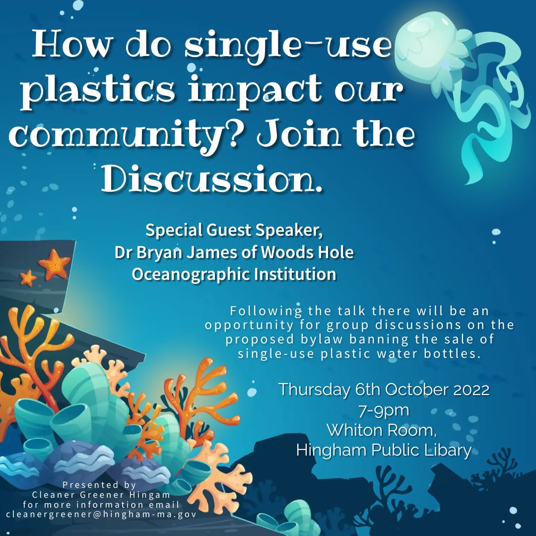 Cleaner Greener Hingham Event October 6