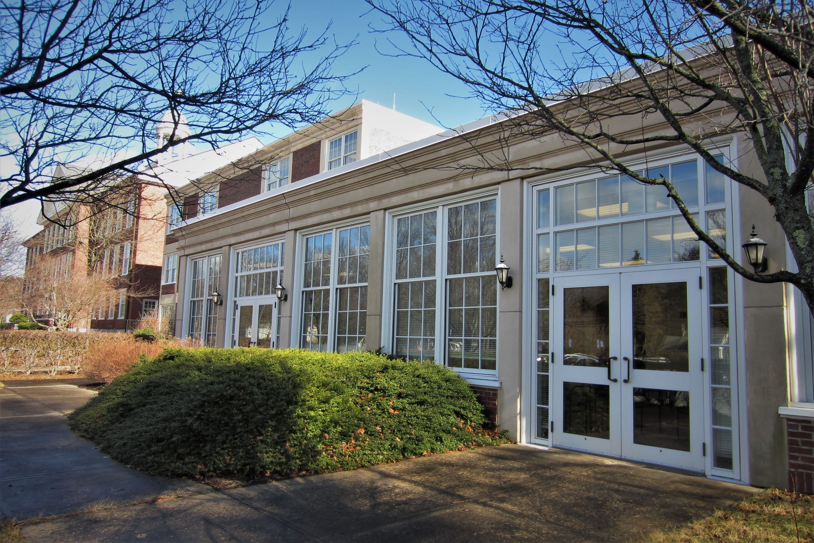 Outside building view of Senior Center