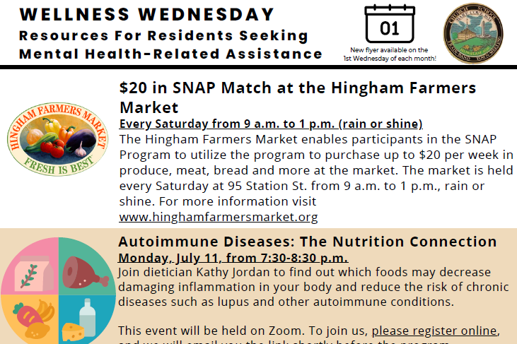 Wellness Wednesday July 2023