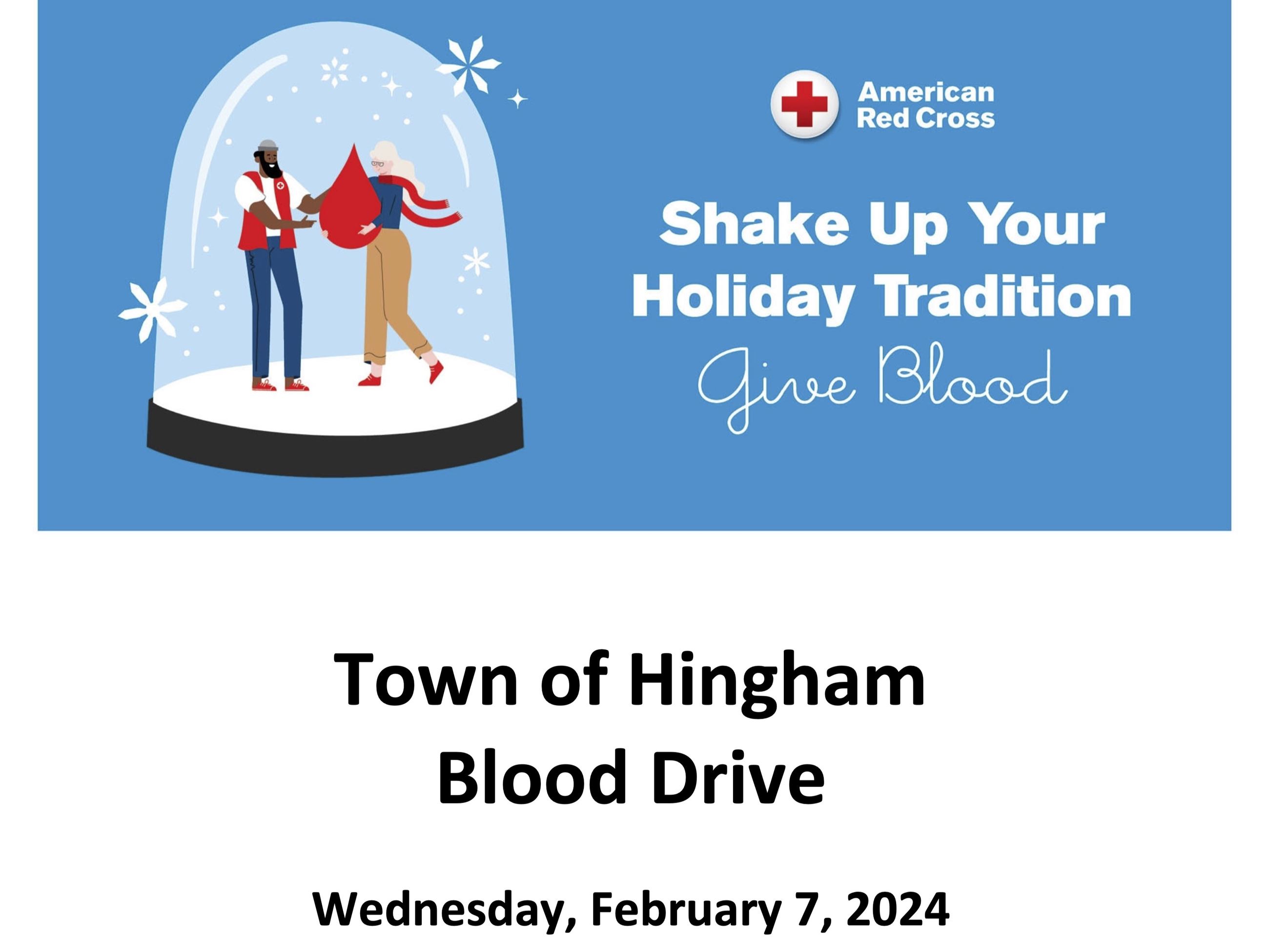 Red Cross Blood Drive February 7