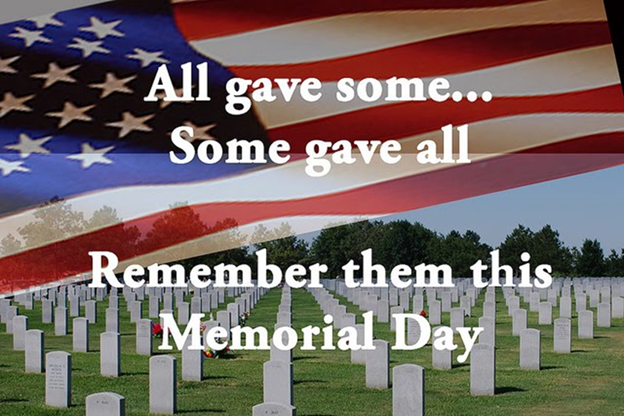 Memorial Day Message