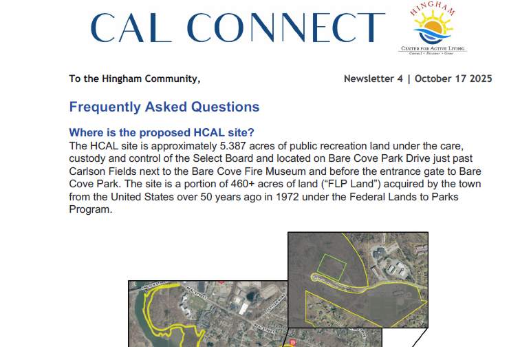 HCAL Building Project Newsletter Thumbnail