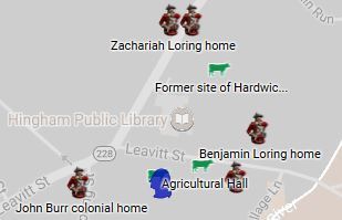 Hingham Heritage Map